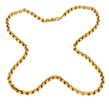 9ct gold (Hollow) 15.7g 20 inch belcher Chain